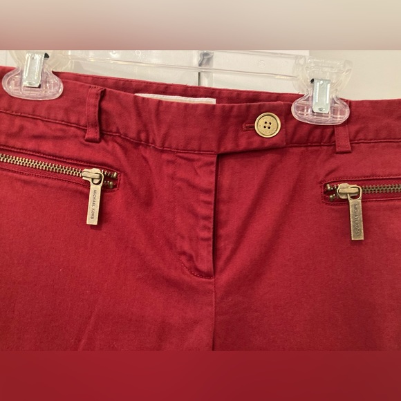 Red Michael Kors pants - Picture 2 of 4